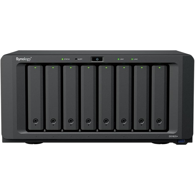 Synology DS1825+ 8-Bay Desktop NAS Enclosure Expansion